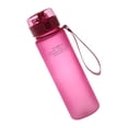 thumbnail image 3 of Yuarrent Botella de agua portátil de plástico taza para beber a prueba de fugas deportes viaje Drinkware botella al aire libre, verde, 560ML Type8 NO8 Yuarrent HA004187-08, 3 of 6