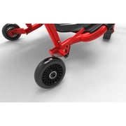EzyRoller: Classic X - Red - Ride-On Scooter, Cambering Motion, Pedal Free Cart, Hand Brakes, Extendable Frame, 154lb Capacity, Kids Ages 4+