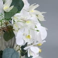 thumbnail image 3 of Boda Novia Nupcial Cascada Ramo de Artificial , Blanco, 3 of 9
