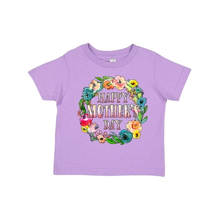

Inktastic Happy Mother s Day- Flowers Gift Toddler Boy or Toddler Girl T-Shirt