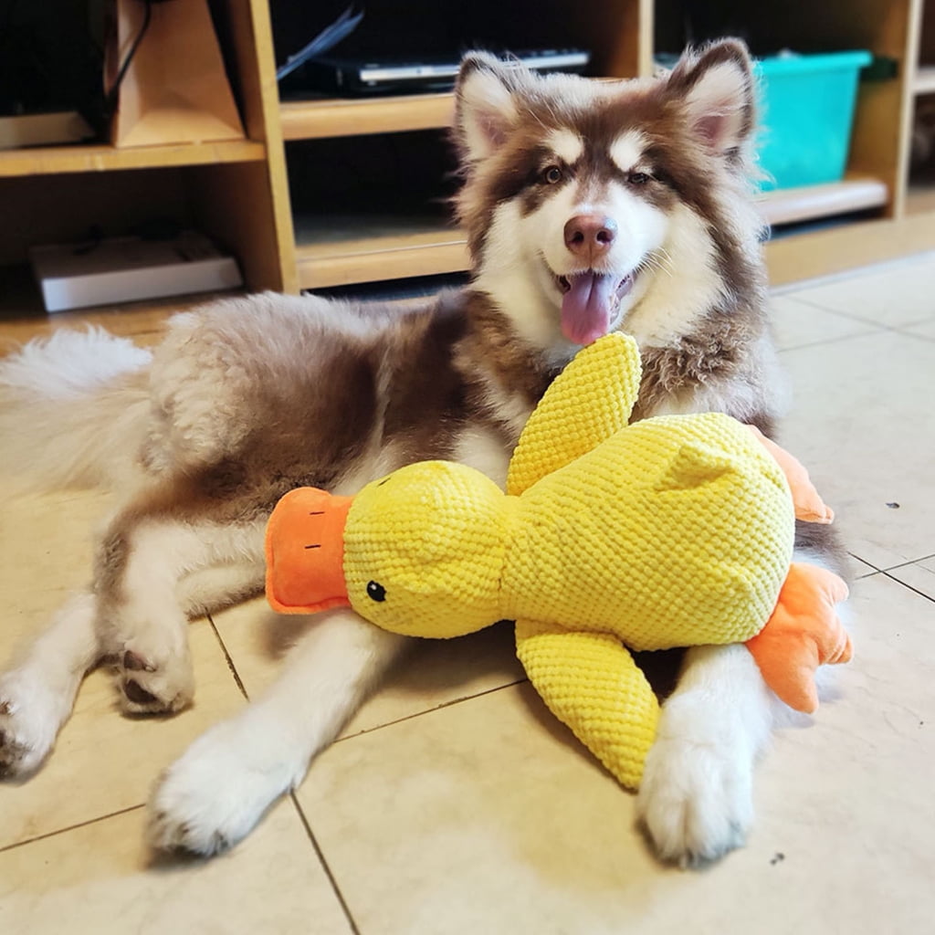 Interactive Plush Dog Toy Shape Doll For Aggressive Chewers Plush For Training And Play