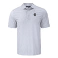 thumbnail image 2 of Men's Cutter & Buck Gray Chicago Cubs Pike Eco Flora Print Recycled Polo, 2 of 3