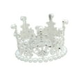 thumbnail image 1 of Rongfmy Tiare de Mariée mini Couronnes pour Artisanat Argent, 1 of 9