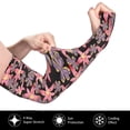 thumbnail image 3 of Uemuo Lilies Flowers Printed Arm Sleeves, Cooling UV Sun Protection Sports Compression for Men/Women, 3 of 8