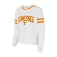 thumbnail image 2 of Women's Concepts Sport  White Tennessee Volunteers Borough French Terry Arch Over Long Sleeve Top, 2 of 3