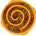 thumbnail image 1 of Hound Fun Feeder Slow Bowl, Slow Feeder Dog Bowl, Medium/Mini, Orange 21*22*5.5cm, 1 of 5