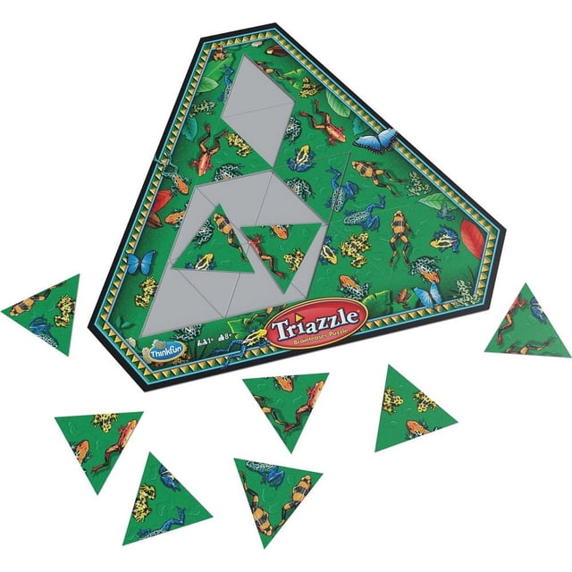 Juego de rompecabezas ThinkFun Triazzle Picture Matching Kids 8+