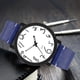 thumbnail image 3 of Reloj de cuarzo para hombre de moda simple Reloj de pulsera con correa de cuero PU Regalo (Azul), 3 of 6