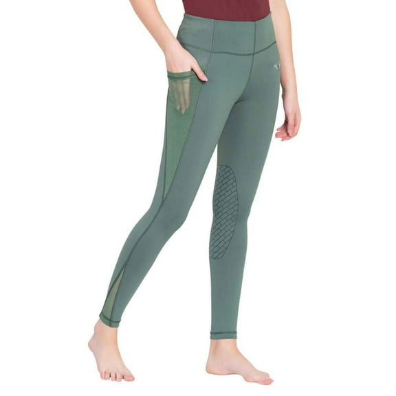 TuffRider Ladies Minerva EquiCool Tights XS Green