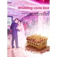 thumbnail image 2 of Bsvklp Con Caja Cono Confeti Papel Kraft Cinta Doble Cara Fácil Plegar Con Temática Vintage, 2 of 8