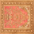 thumbnail image 1 of Ahgly Company Indoor Square Persian Orange Traditional Area Rugs, 6' Square, 1 of 1