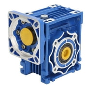 Worm Gear Reducer Speed Ratio 1:10 Small Gearbox Square Type for Stepper Servo Motor RV040 greenhouse accessories throttle cable