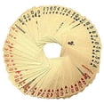 thumbnail image 2 of Golden Playing Cards For Adults - High-Grade & Long-Lasting Poker Cards | Poker Cards, Waterproof Playing Cards Pvc Premium Plastic Golden 2 Deck Of 54 Cards In Each Deck | Use For Party & Game, 2 of 5