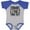 Baseball Heather and Royal, variant on Inktastic Straight Outta Time out Boys or Girls Baby Bodysuit