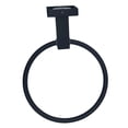 thumbnail image 2 of Polished Towel Hook Hand Rack Holder Bathroom Kitchen Towel Rack Wall Mount - Black, Towel, 2 of 6
