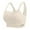 White, variant on LLYWEY Lace Bras Racerback Bras Women Ladies Underwire Bra Style-751 Women Convertible Bra Feature Adult Female T-Shirt Sports Bras Khaki 36B