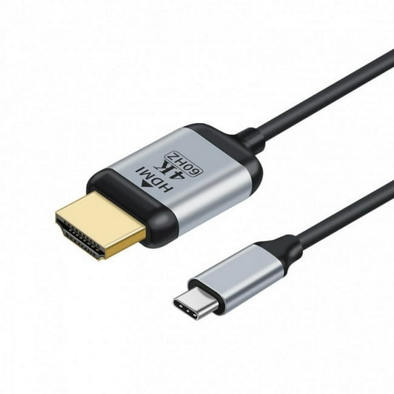 FVH USB 3.1 Type C USB-C Source to HDMI HDTV Displays Male 4K Monitor Cable for Laptop 1.8m