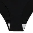 thumbnail image 5 of Womens Panties Women's Low Waist Panties Seamless Briefs Breathable Underpants Yoga Underwear Black XL, 5 of 5