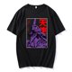 thumbnail image 2 of Camiseta algodón Anime Harajuku Ayanami Rei para hombre/Momen, camiseta de manga corta de gran tamaño, Tops de primavera y verano, 2 of 5