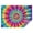Rainbow Tie Dye-1, variant on Rainbow Tie Dye Mandala Pattern Rectangle Tablecloth 60"x84",Waterproof Polyester Rectangle Table Cloth, Wipeable Spillproof Polyester Tablecloth for Dining, Camping, Indoor and Outdoor