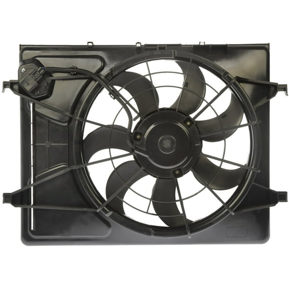 Dorman 620-493 Engine Cooling Fan Assembly for Specific Hyundai Models Fits 2010 Hyundai Elantra