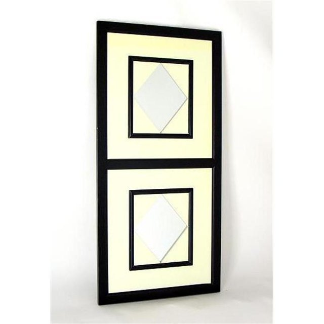 Wayborn Diamond Mirrored Wall Art Panel 351046