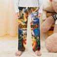 thumbnail image 2 of Goosebumps Pajama Pants Long Sleep Pants Soft Elastic Waist Pajama Bottoms Lounge Pants, 2 of 7