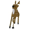 thumbnail image 3 of Northlight Pre-Lit Prancing Reindeer with Spots Outdoor Christmas Decoration - Brown, 3 of 7