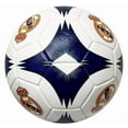 thumbnail image 3 of Real Madrid Soccer Ball, Size 4, White/Blue, Official Licensed, 3 of 4