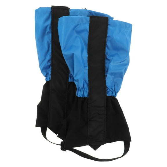 1 Pair Waterproof Hiking Gaiters Snow Gaiters Adjustable Leg Protectors Snake Leggings
