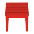 thumbnail image 3 of WestinTrends Ashore Oversized Outdoor Side Table, 18 Inch All Weather Poly Lumber Adirondack Patio Side Table Square End Table, Red, 3 of 6