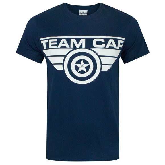 Captain America Hommes Civil Équipe Casquette T-Shirt
