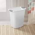 thumbnail image 3 of Sterilite Plastic 3 Gal. Wastebasket, White, Adult, 3 of 8