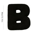 thumbnail image 6 of Vikakiooze 26 Letter Pillows Cute Soft Letter Decorative Pillows English Alphabet Throw Pillows Cushion For Living Room Sofa Couch Bed Car Decoration, 6 of 7