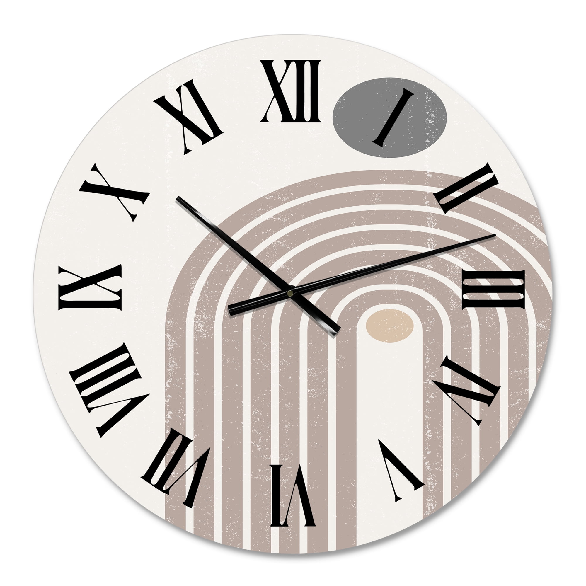 Designart 1 in Quartz Modern/Contemporary Wall Clock