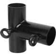 thumbnail image 4 of 1 3/4'' 3 Way Small T Shaped Corner Canopy Fitting - Side Corner Fitting - Cage Frame Corner Kit for Golf Basebal Batting Cage (2pcs Set), 4 of 7