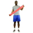 thumbnail image 2 of CanDo No-Latex Light Resistance Band, 6 Yards, Red, 2 of 3