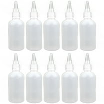 Homoyoyo Travel Squeeze Bottle for Liquid, White, , Durable, 10Pcs