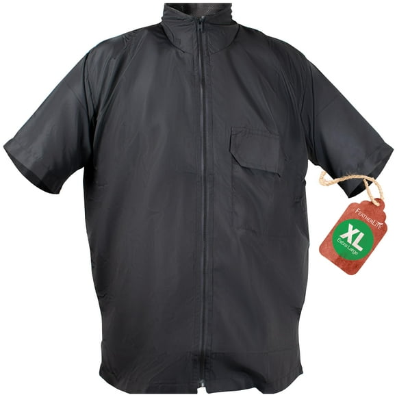 Savannah Featherlite Smock for Woodturning Arts Crafts and Hobbyists - XL - Black