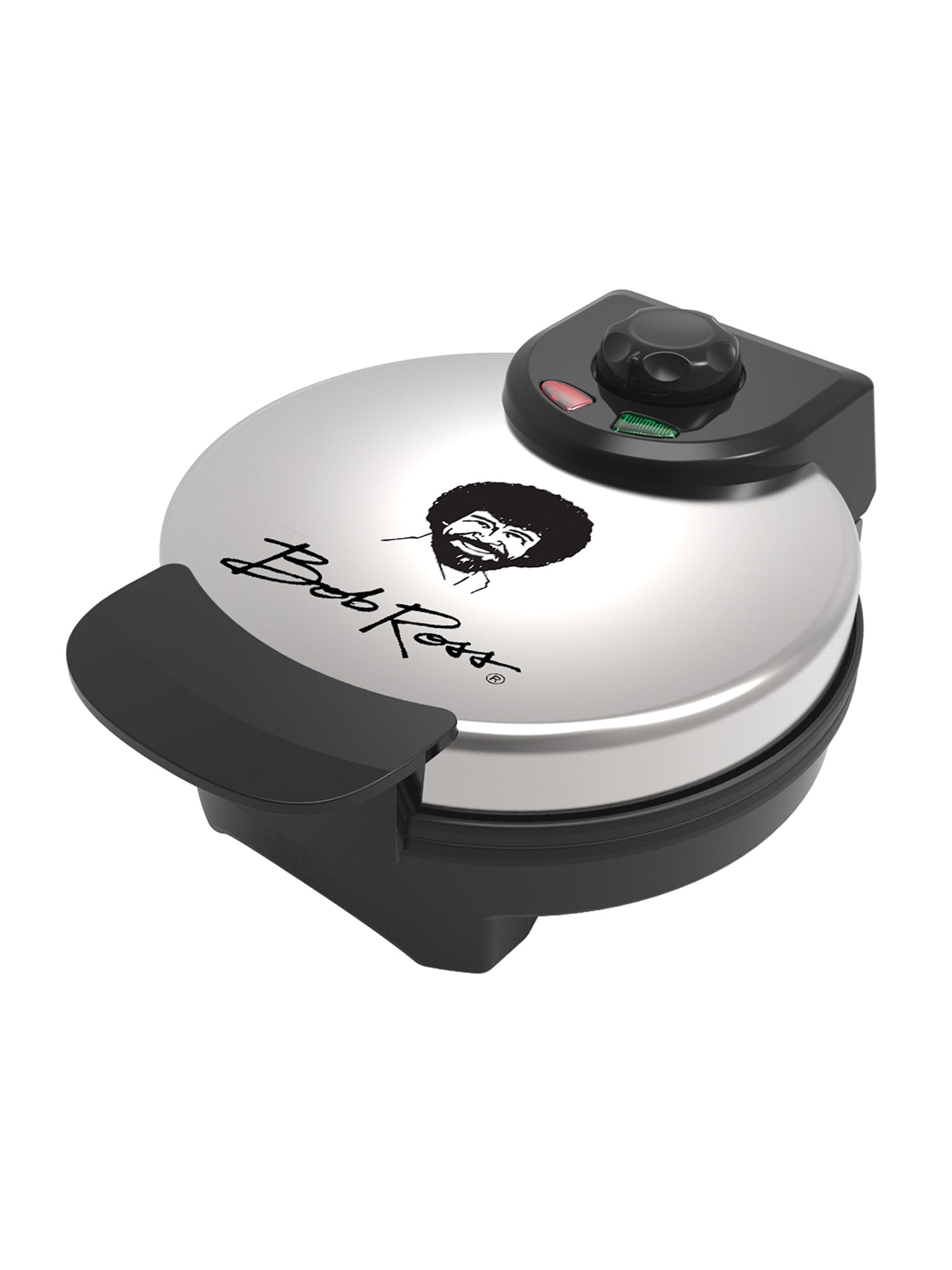 Uncanny Brands Bob Ross Waffle Maker - Bob's Iconic Face on Your