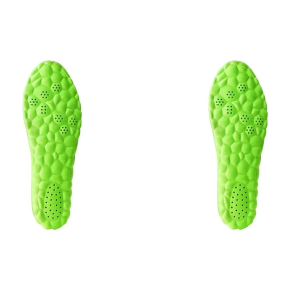 Almohadillas suaves para zapatos, plantilla de soporte para arco, soporte resistente, alivio del dolor (Verde 45-46)