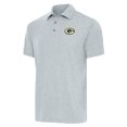 thumbnail image 2 of Men's Antigua Heather Gray Green Bay Packers  Big & Tall Par 3 Polo, 2 of 3