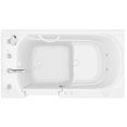 thumbnail image 3 of Meditub Collection 30 in. x 54 in. Left Drain Quick Fill Walk-In Whirlpool Tub with Powered Fast Drain in White, 3 of 4