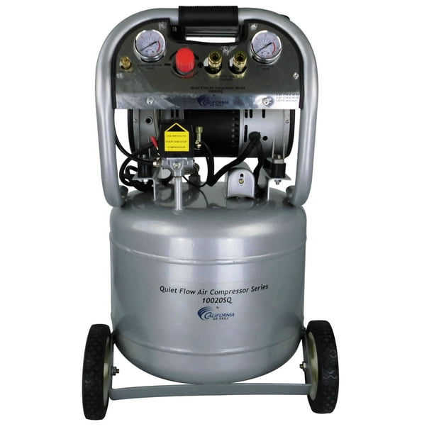 California Air Tools 10020SQ Quiet Flow 2.0 Hp, 10.0 Gal. Steel Tank