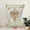 thumbnail image 4 of Grandpa Blankets from Grandkids, Best Grandpa Throw Blanket, Grandpa Gifts from Granddaughter Grandson, Birthday Gift for Grandfather Again, Thank You Grandpa Gifts, Fathers Day Present, 4 of 5