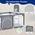 thumbnail image 4 of HioHa Pet Large Playpen, Family Big Playard with Basketball Hoop, Portable Pet Fences, Foldable Play Fence with Storage Bag, 4 of 6