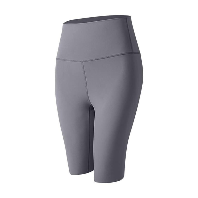 FAIWAD Womens Butt Lift Shorts High Waist Athletic Yoga Pants Slim