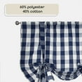 thumbnail image 3 of Ramie cotton lattice Roman curtain, Roman curtain kitchen curtain small curtain, 3 of 7
