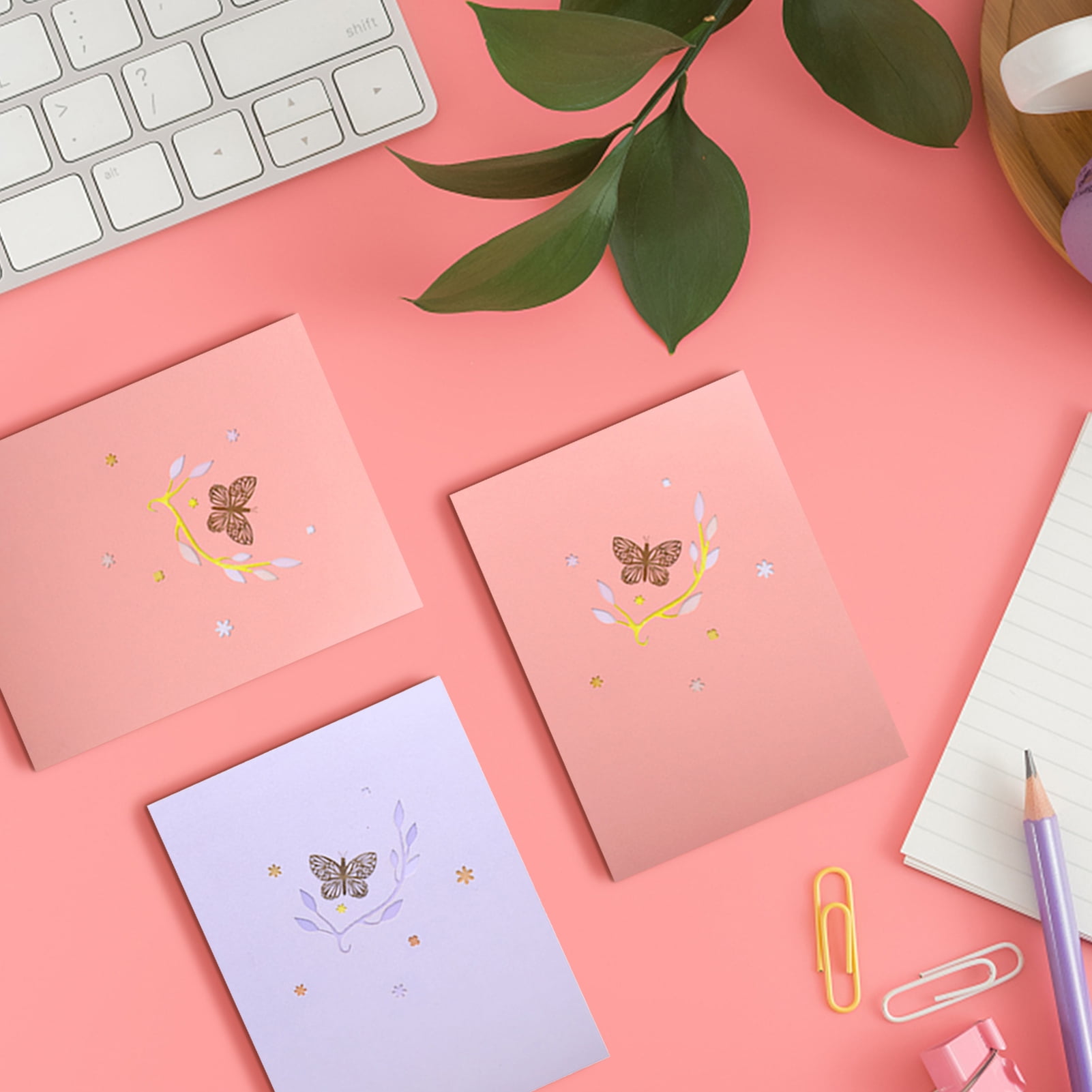PTSPLLMY Butterflies Pop Up Card, 3D Popup Greeting Cards, for Mothers Day, Spring, Fathers Day, Graduation, Birthday, Wedding, Anniversary, Thank You, Get Well, All Occasion