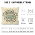 thumbnail image 5 of Wuche Sun Sunshine Soft Pillow Covers, Boho Colorful Nature Sunset Decorative Pillowcase, Minimalist Simple Abstract Modern Art Decor Decorations for Home Bedroom  Multiple specifications, 5 of 5
